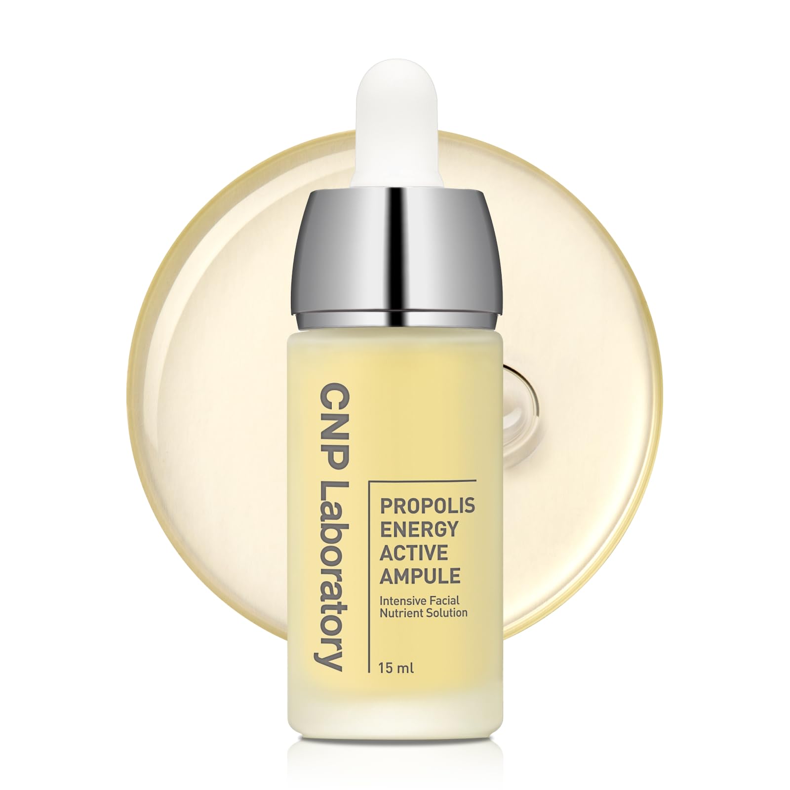 CNP Honey Glow Serum bottle close-up highlighting hydration.