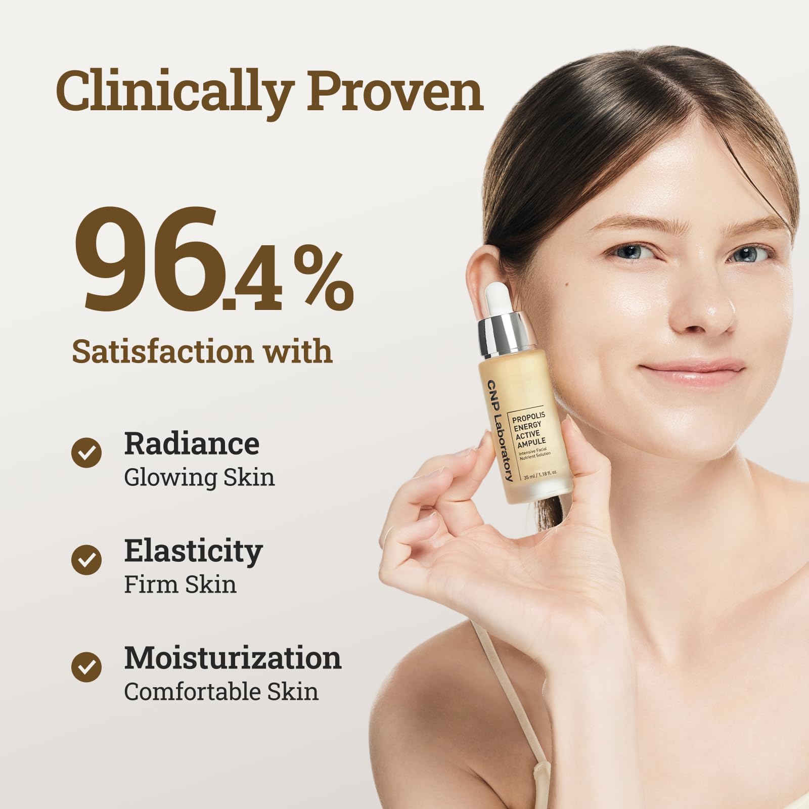 CNP Honey Glow Serum centella soothing visuals for sensitive skin.