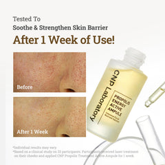 CNP Honey Glow Serum texture close-up highlights non-sticky hydration