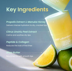 CNP Honey Lip Butter hygienic applicator enables controlled, sanitary lip care.