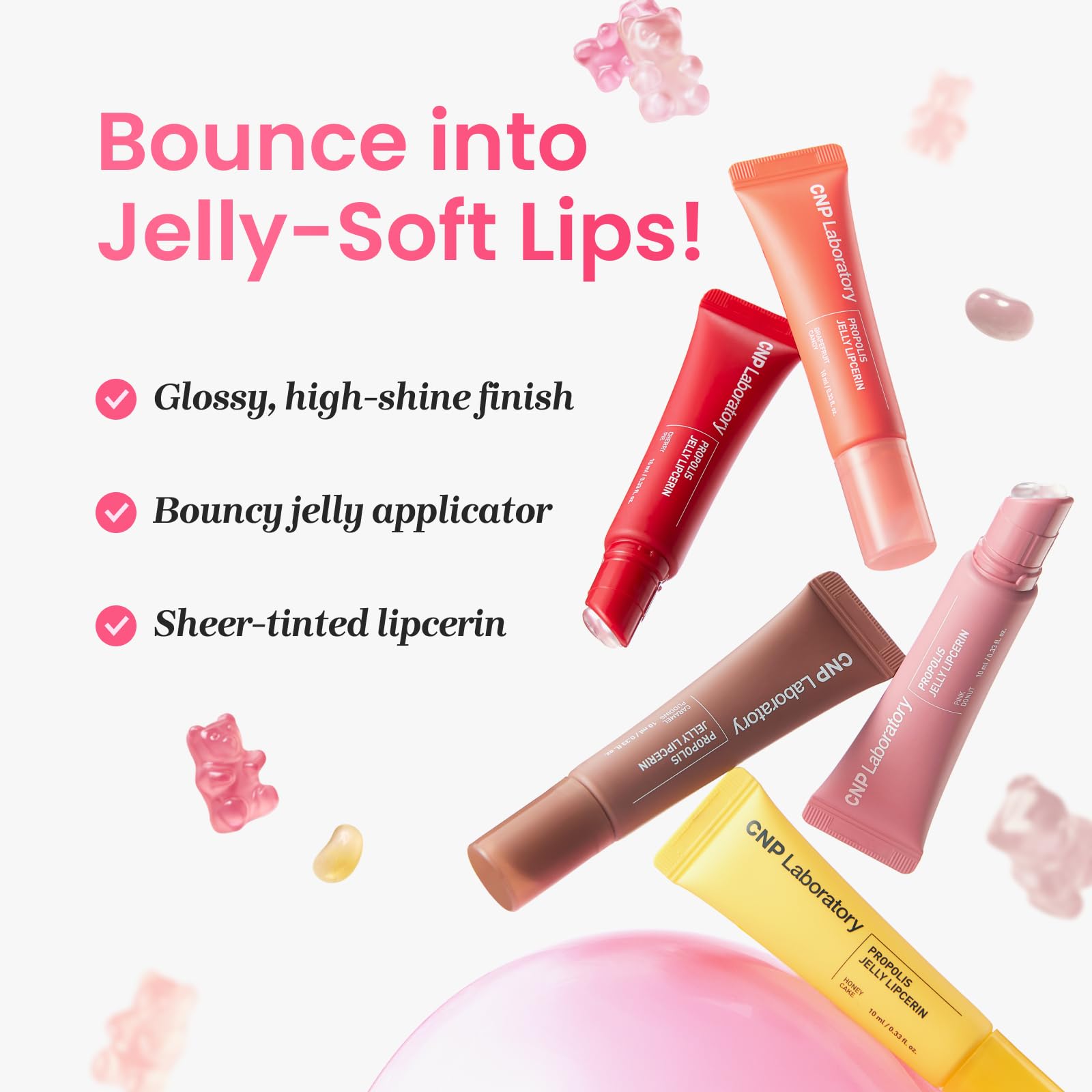 Propolis extract and Manuka honey highlight nourishing ingredients in Lipcerin.