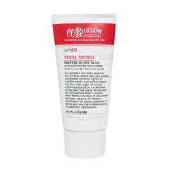 CO Bigelow Chapped Hands Balm tube closeup highlights hydrating formula for smoother skin.