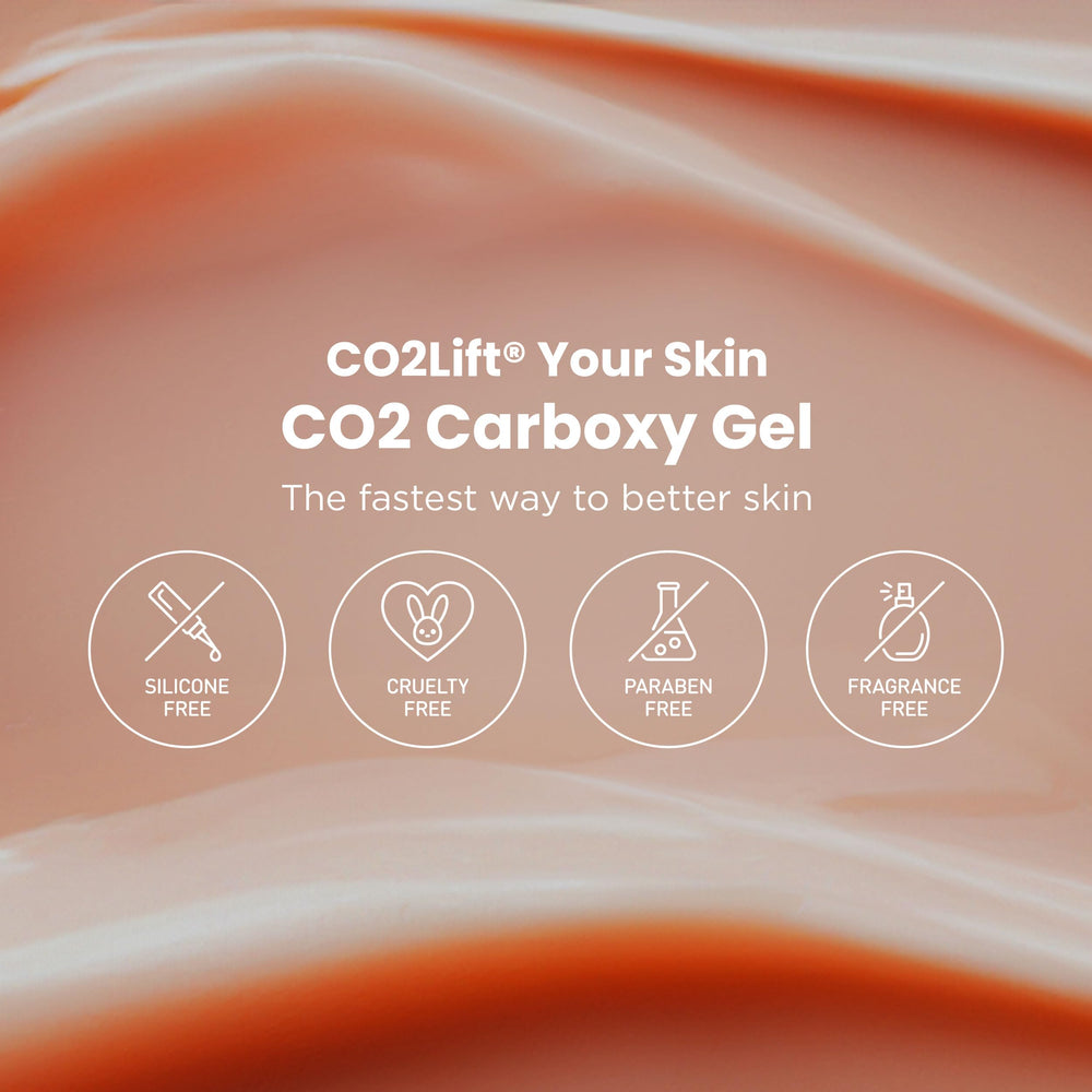 CO2Lift natural ingredients bottle image with subtle glow
