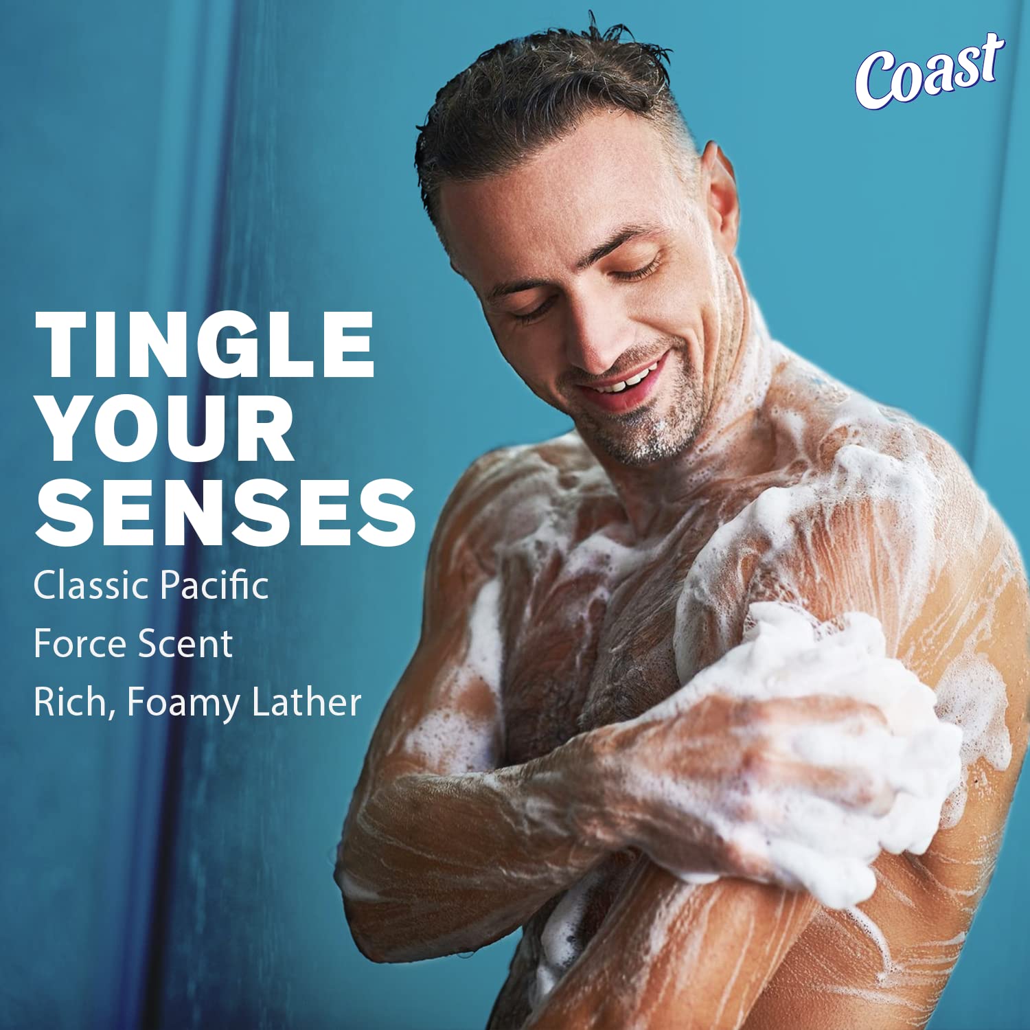 Coast 2-in-1 18 oz bottle highlighting generous size
