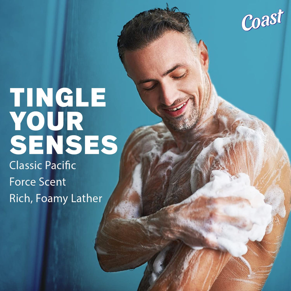 Coast 2-in-1 18 oz bottle highlighting generous size