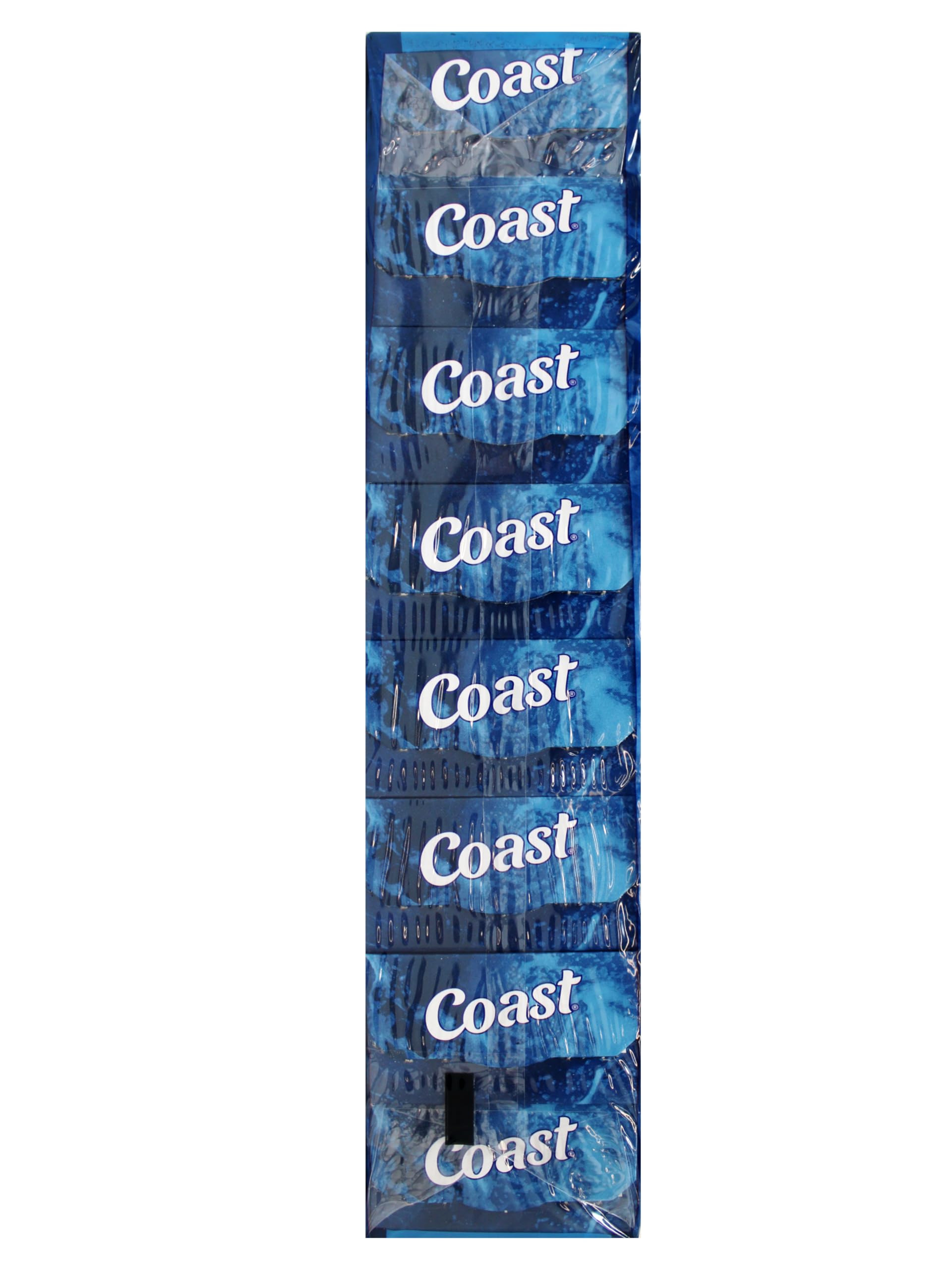 Coast deodorant soap bar Classic Pacific Force two-pack display—value for freshness.