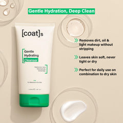 COATS cleanser ingredients with hyaluronic acid for hydration