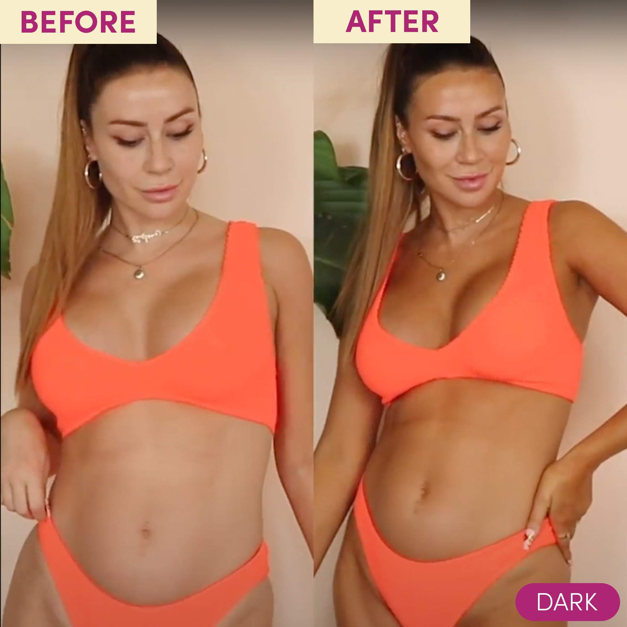 Coco & Eve Bali Bae miit closeup for precise tanning control