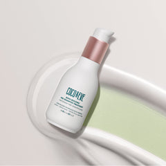 Coco & Eve Bond Pre-Shampoo pump highlights easy application for stronger strands.