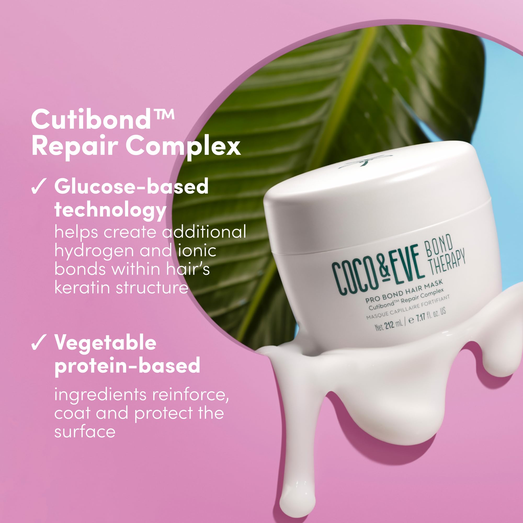 Coco & Eve Bond Therapy Pro Bond Mask with shea butter for rich moisture