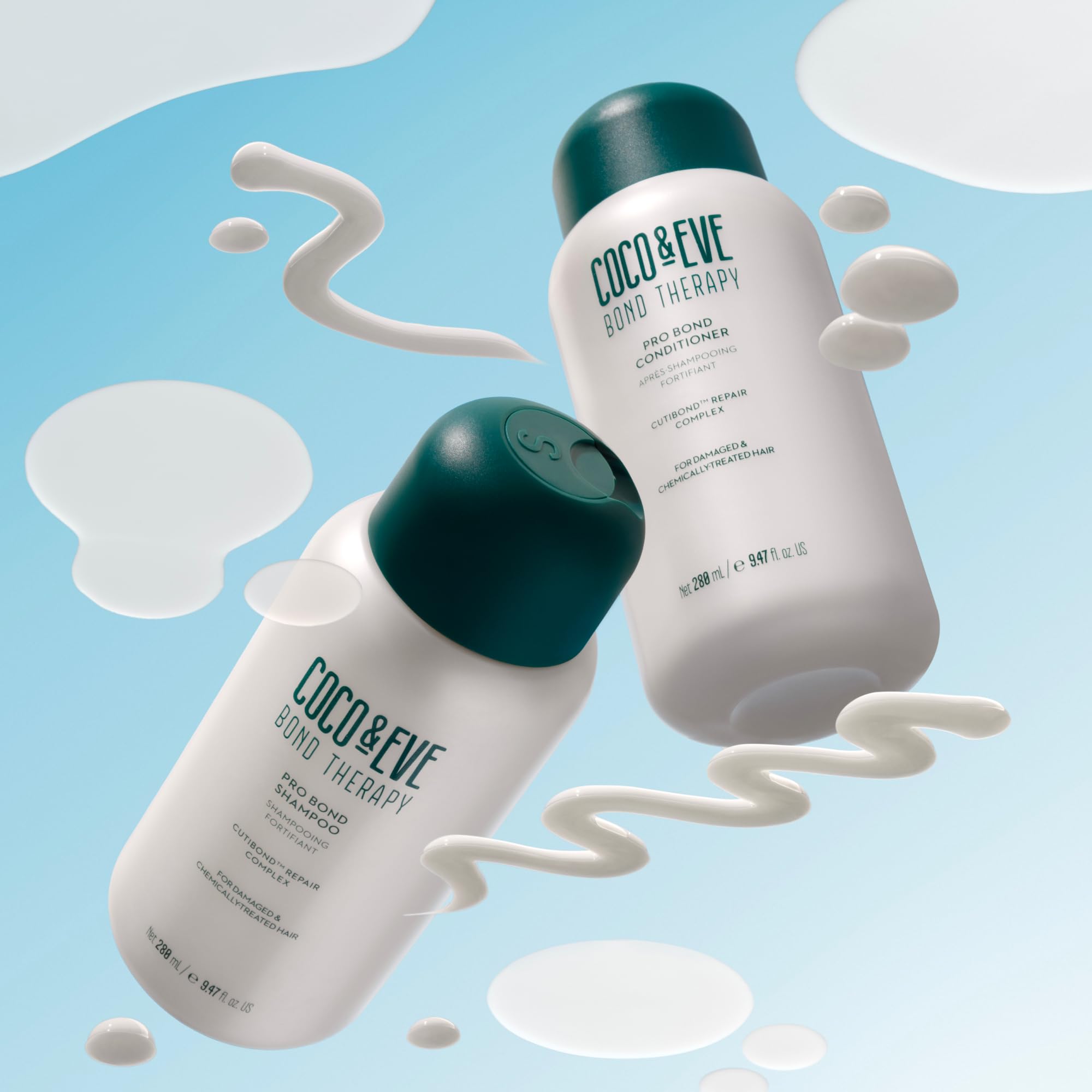 Coco & Eve Bond Therapy Pro conditioner bottle delivering smoothing, hydrating care