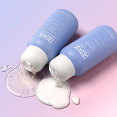 Coco & Eve Boost Therapy conditioner front bottle enhances density and shine.
