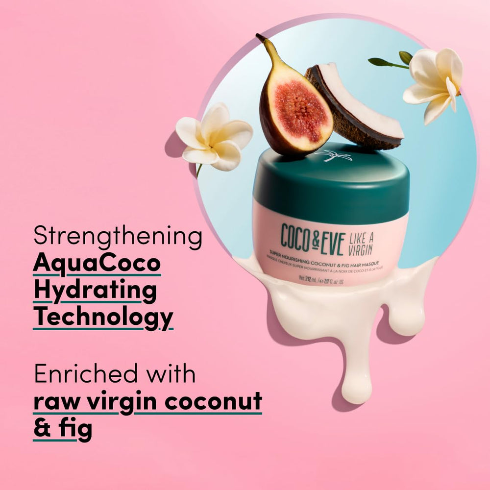 Coco & Eve Like a Virgin on damp hair during treatment