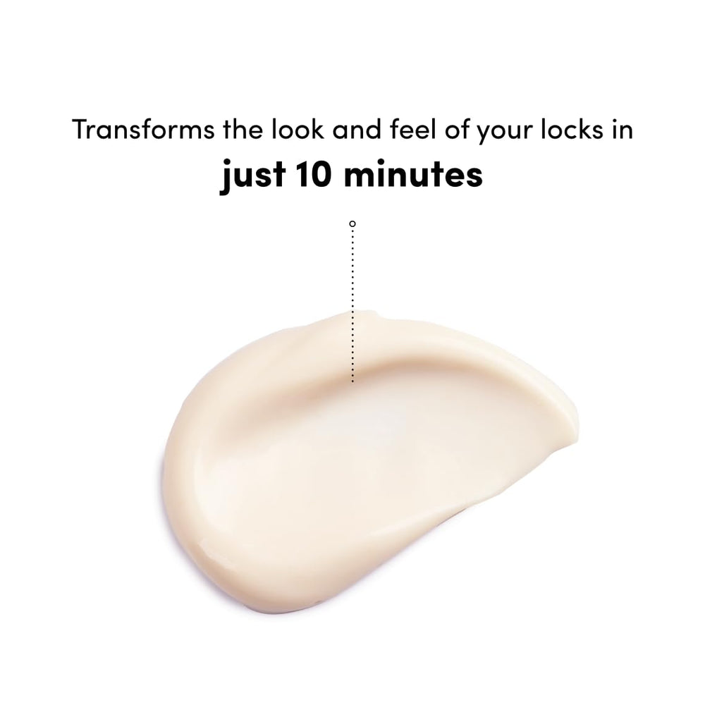 Coco & Eve Like a Virgin masque applied to damp hair for smoothing and control