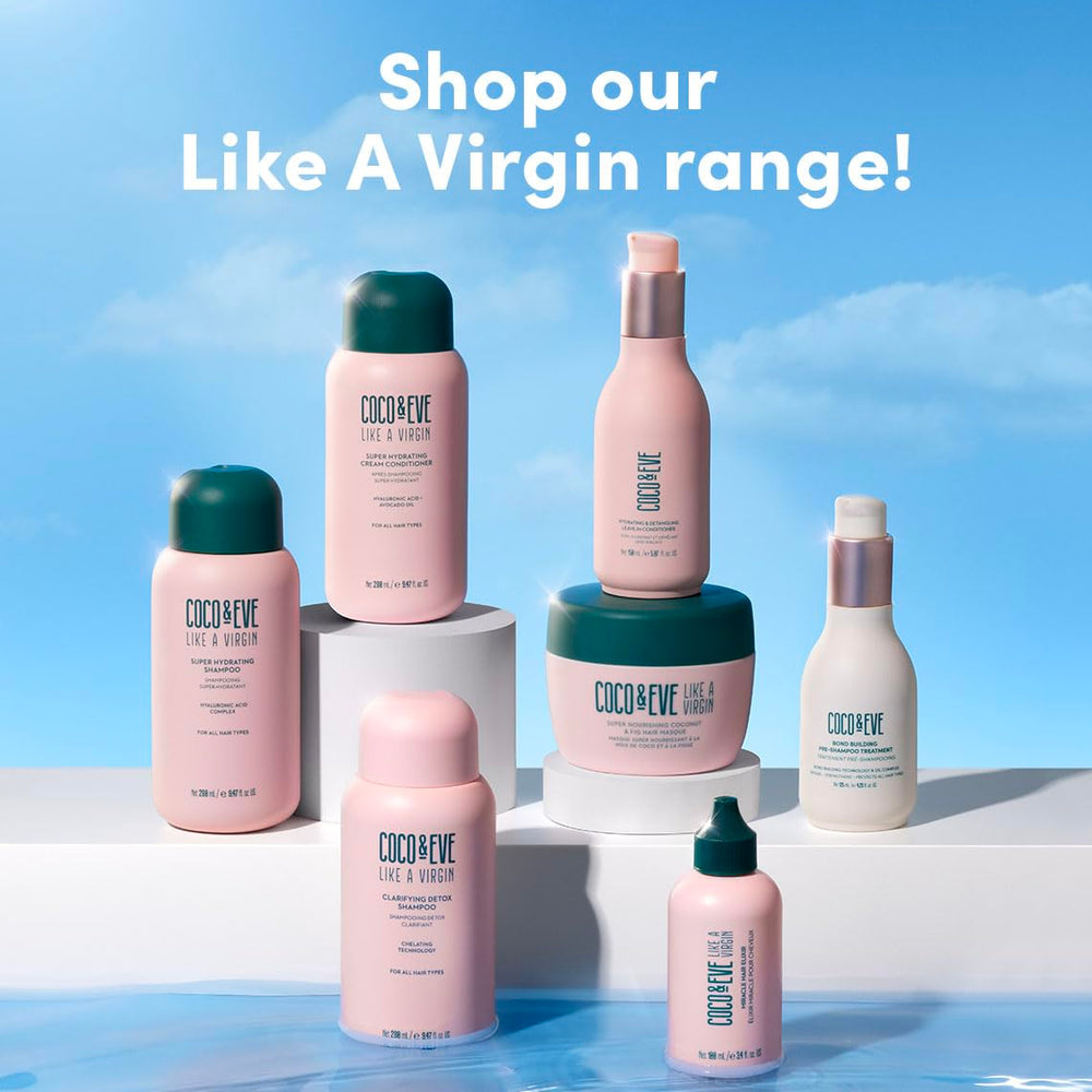 Coco & Eve Like a Virgin packaging with 212 ml size