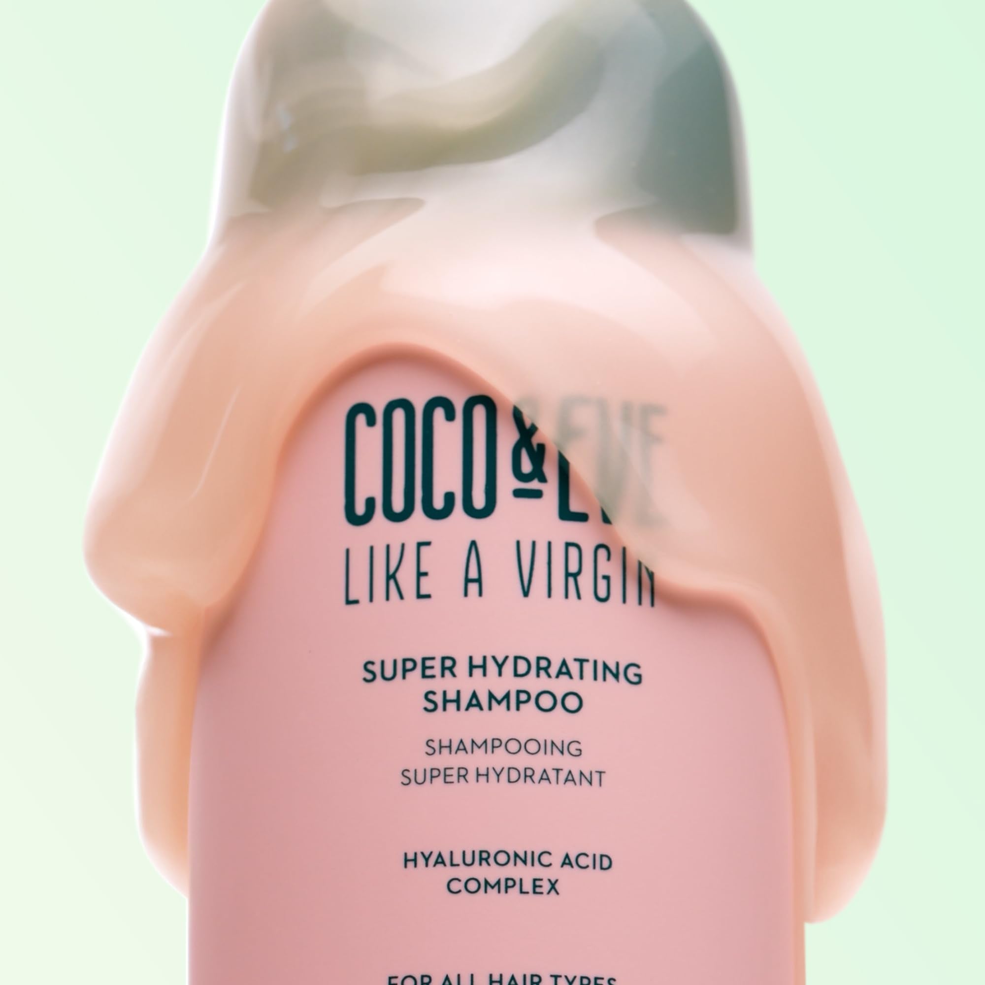 Coco Eve Like A Virgin shampoo smooths frizz for easier styling.
