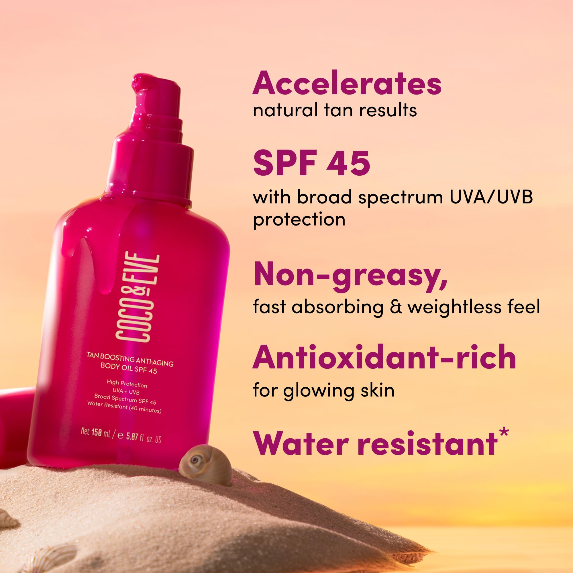 Coco & Eve mango scent evokes tropical vacation while hydrating skin