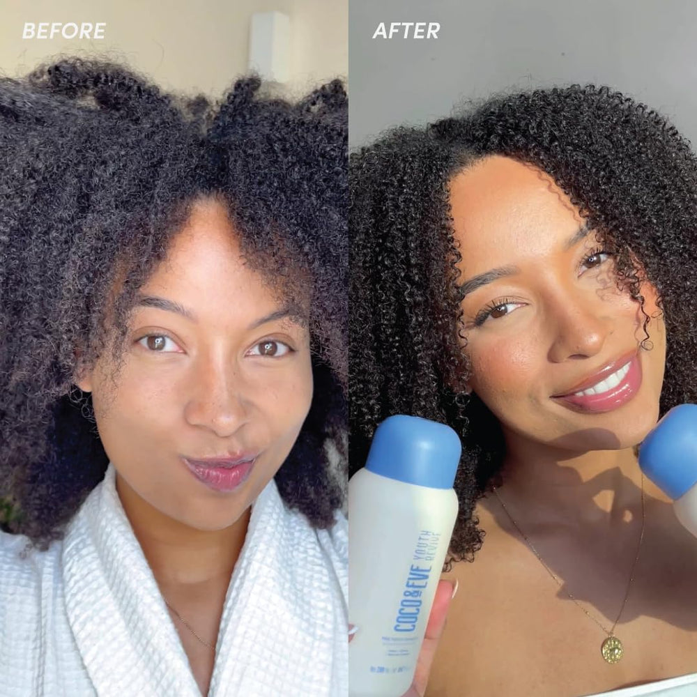 Coco & Eve Pro Youth Mask creamy texture in the jar.