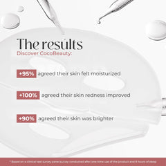 COCOBEAUTY collagen mask ready-to-use for nighttime pampering