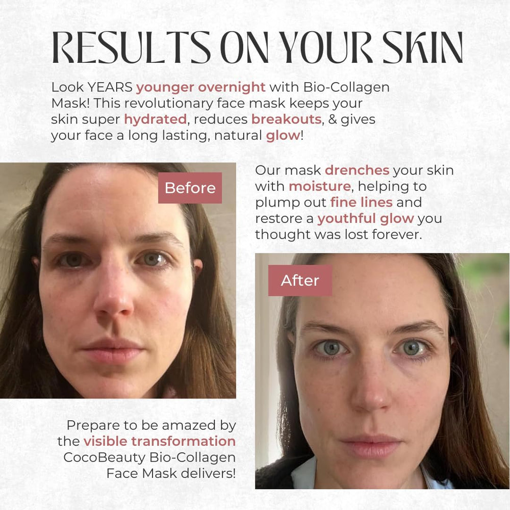 COCOBEAUTY collagen mask texture macro highlighting smooth surface