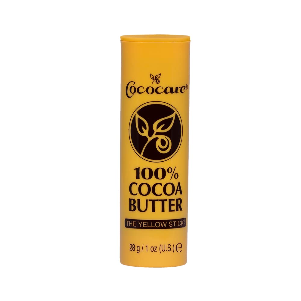 Cococare cocoa butter stick 4-pack tube with cap ready for clean on-skin application.