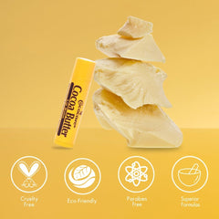 COCOCARE sunflower oil provides gentle conditioning to soften lips.