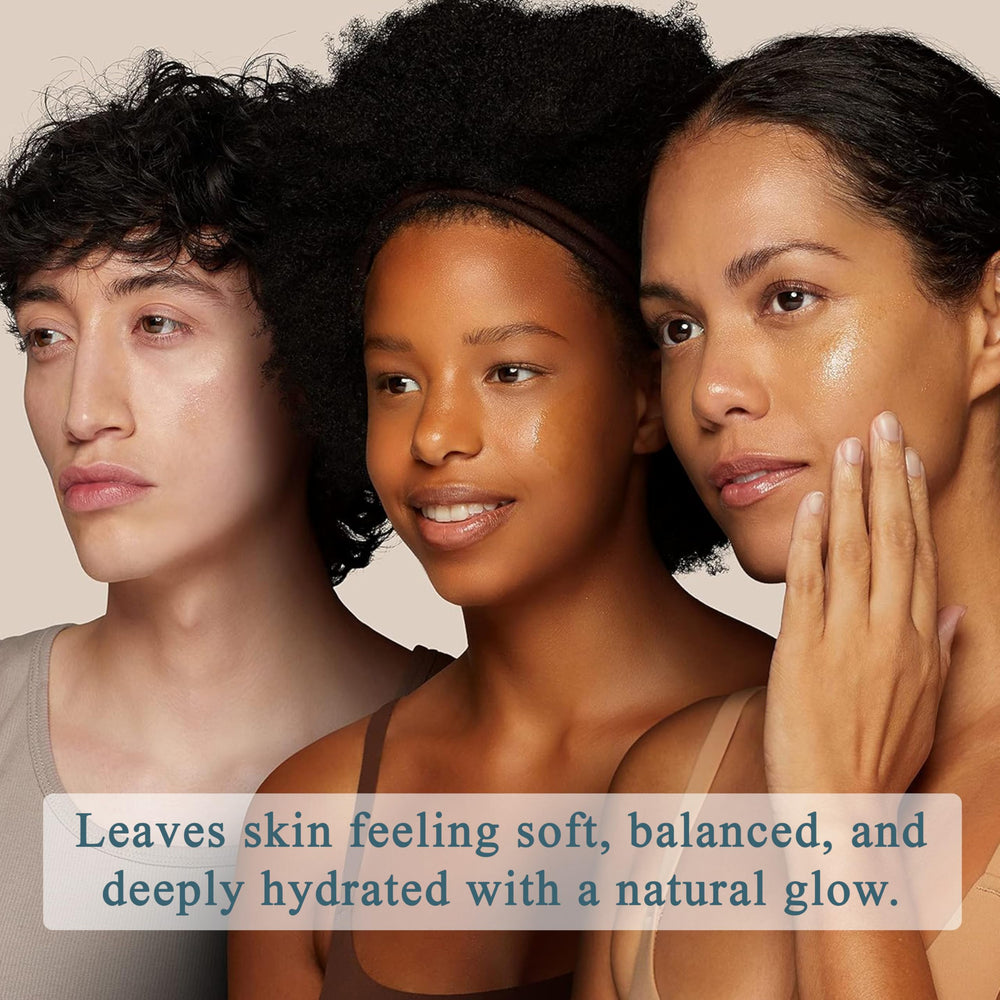 Cocojojo Rose Hydrosol face toner application demonstrates even misting and quick refresh.