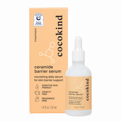 Cocokind Ceramide Barrier Serum bottle for daily hydration and barrier support.