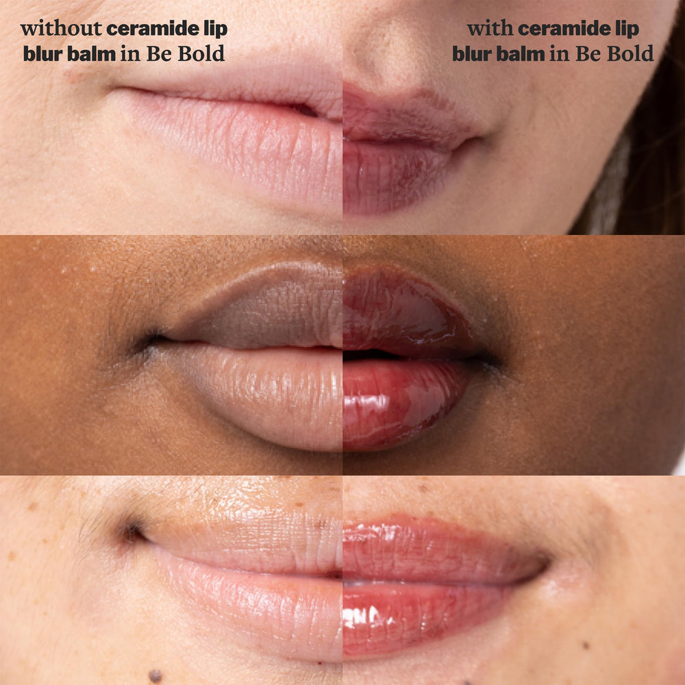 Cocokind Lip Blur Balm ring-cap close-up for on-the-go use.