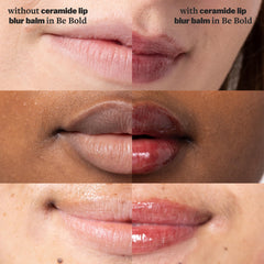 Cocokind Lip Blur Balm ring-cap close-up for on-the-go use.