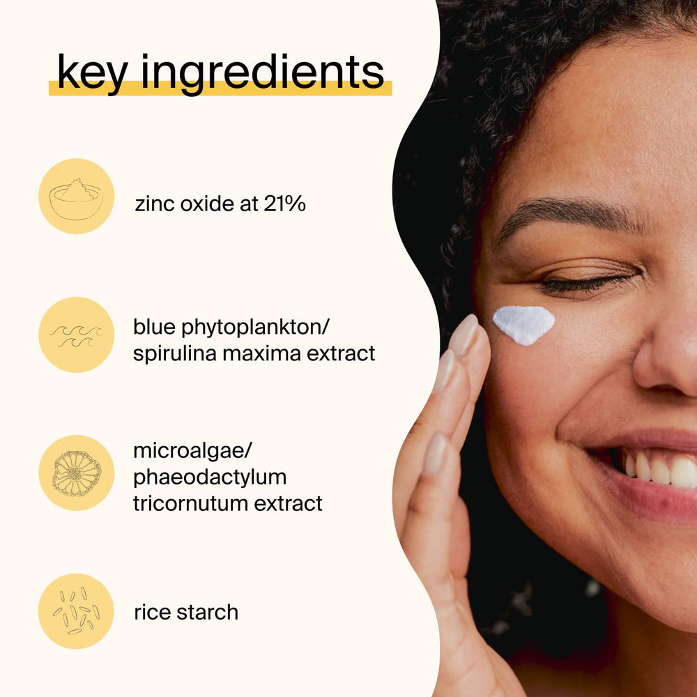 Cocokind Daily SPF zinc oxide ingredient focused reef safe minerals
