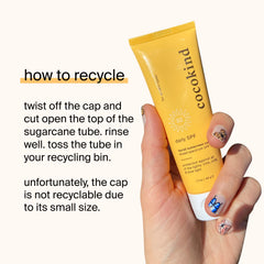 Cocokind Daily SPF unscented outer packaging highlights fragrance free formula