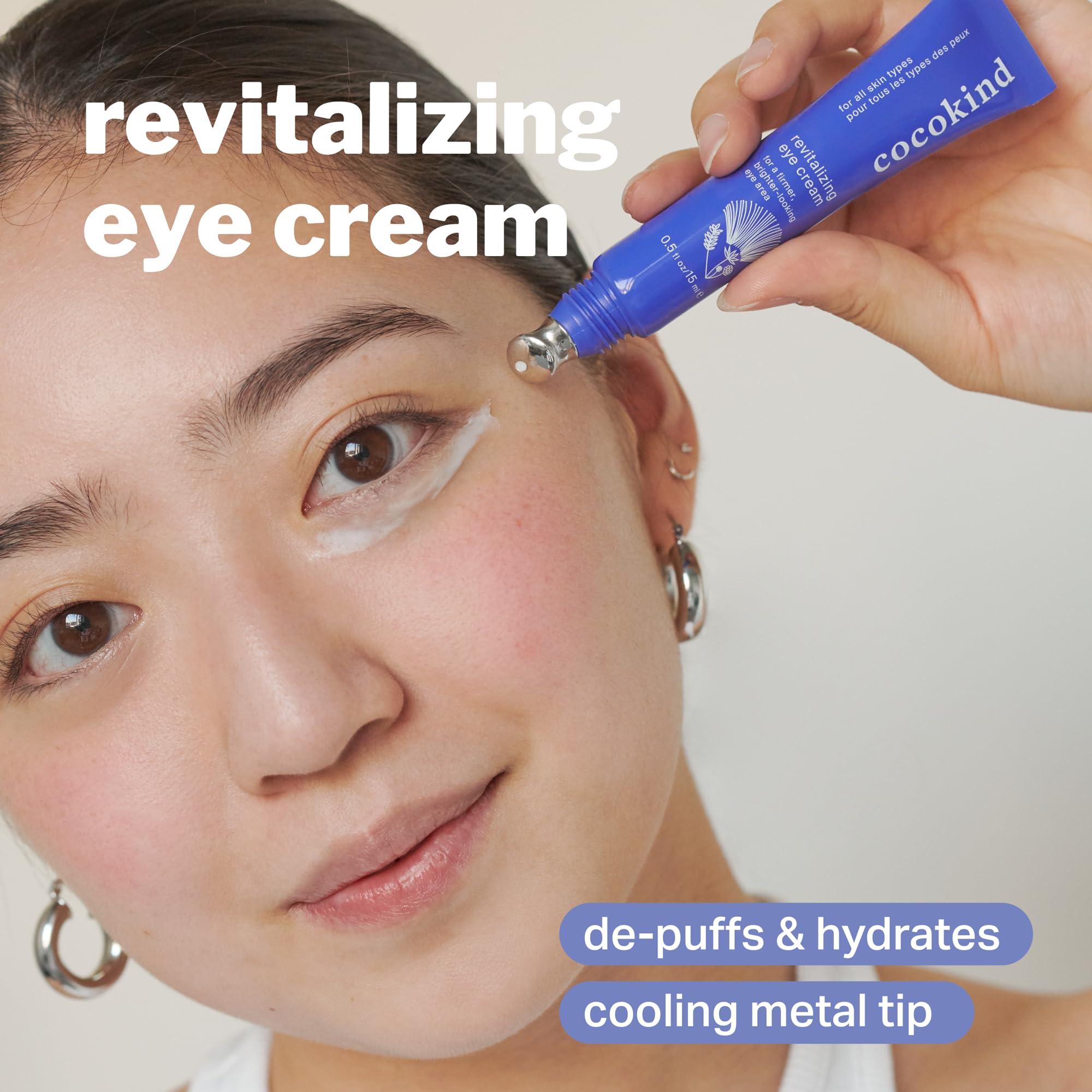 Cocokind Hydration Heros serum bottle delivering milky hydration and barrier support.