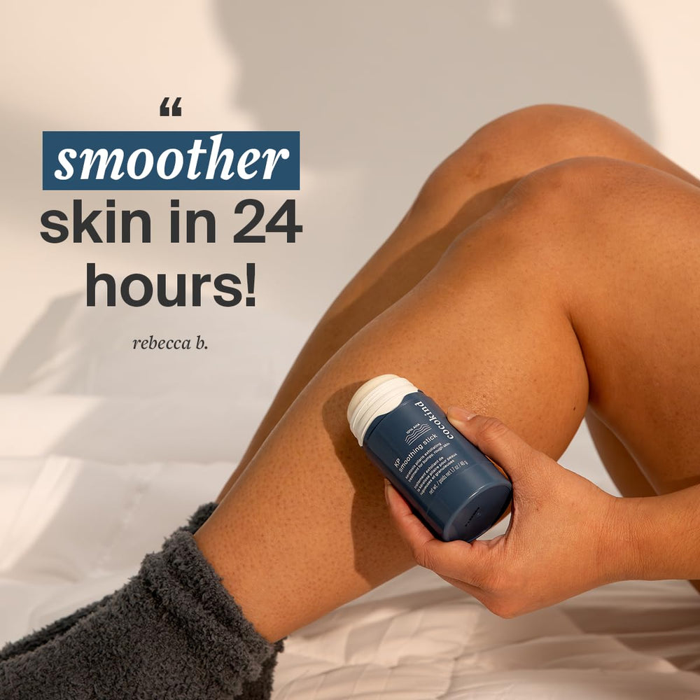 Cocokind KP Smoothing Stick fragrance-free formula ideal for sensitive skin.