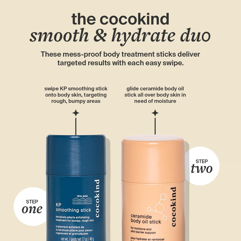 Cocokind KP Smoothing Stick on-the-go use for quick KP bump care.