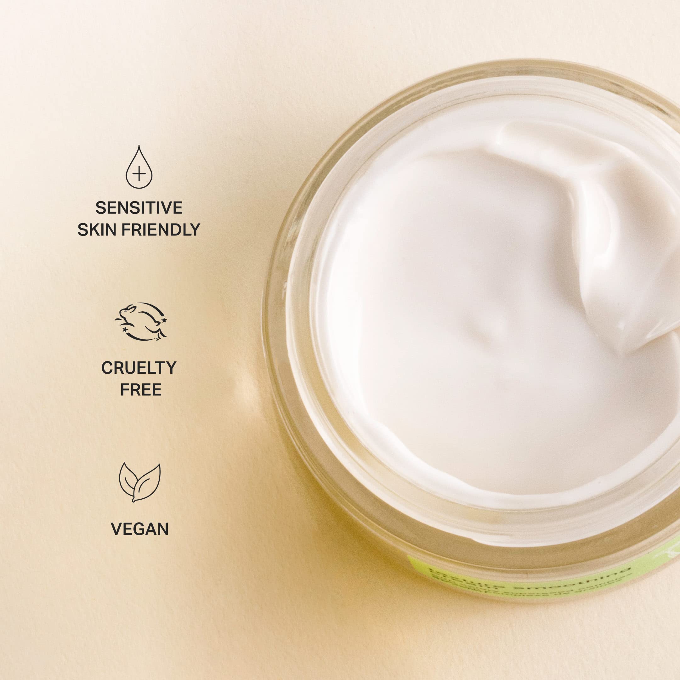 Cocokind Texture Smoothing Cream vegan cruelty free logo shown for transparency