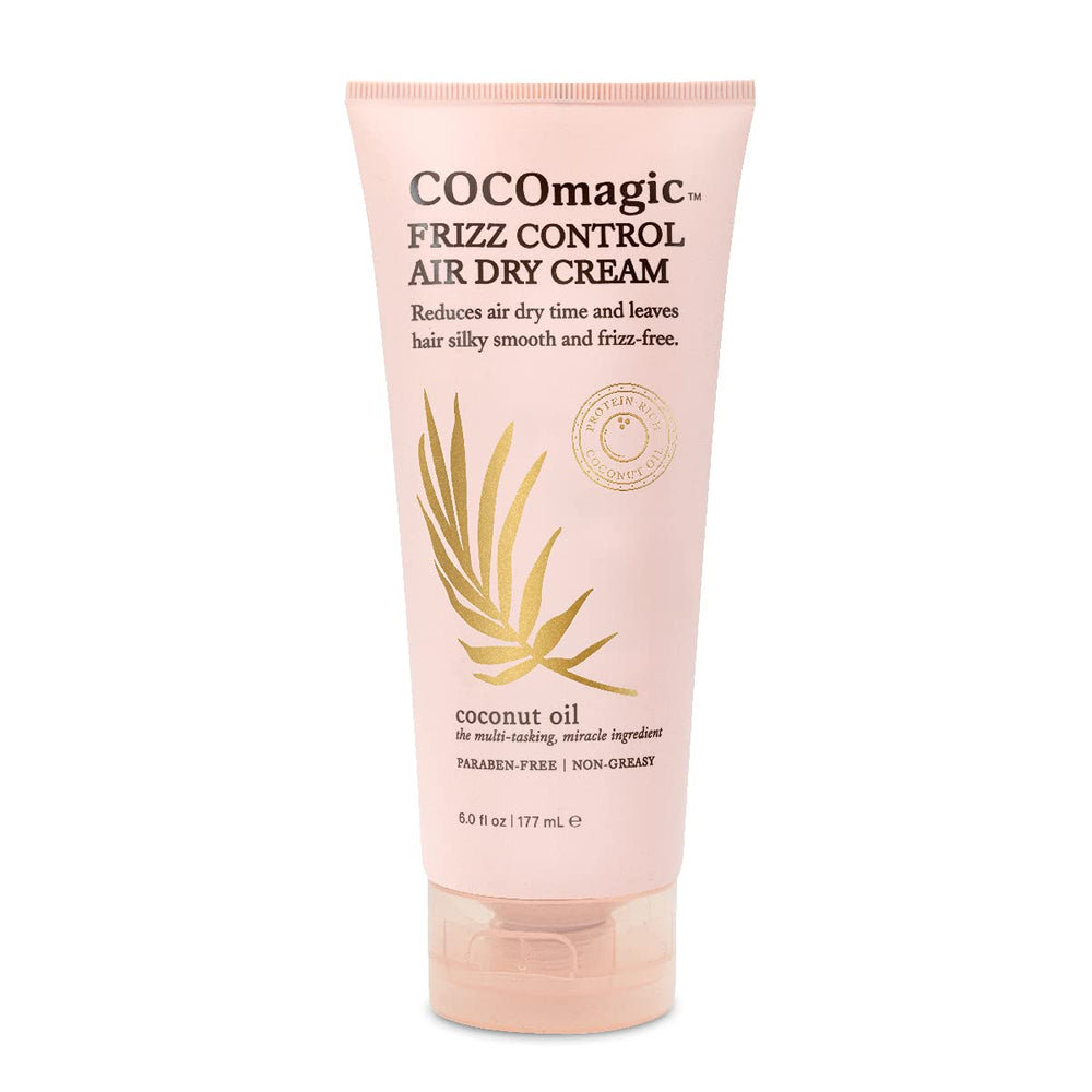 Cocomagic Frizz Control cruelty-free symbol indicates ethical testing practices.