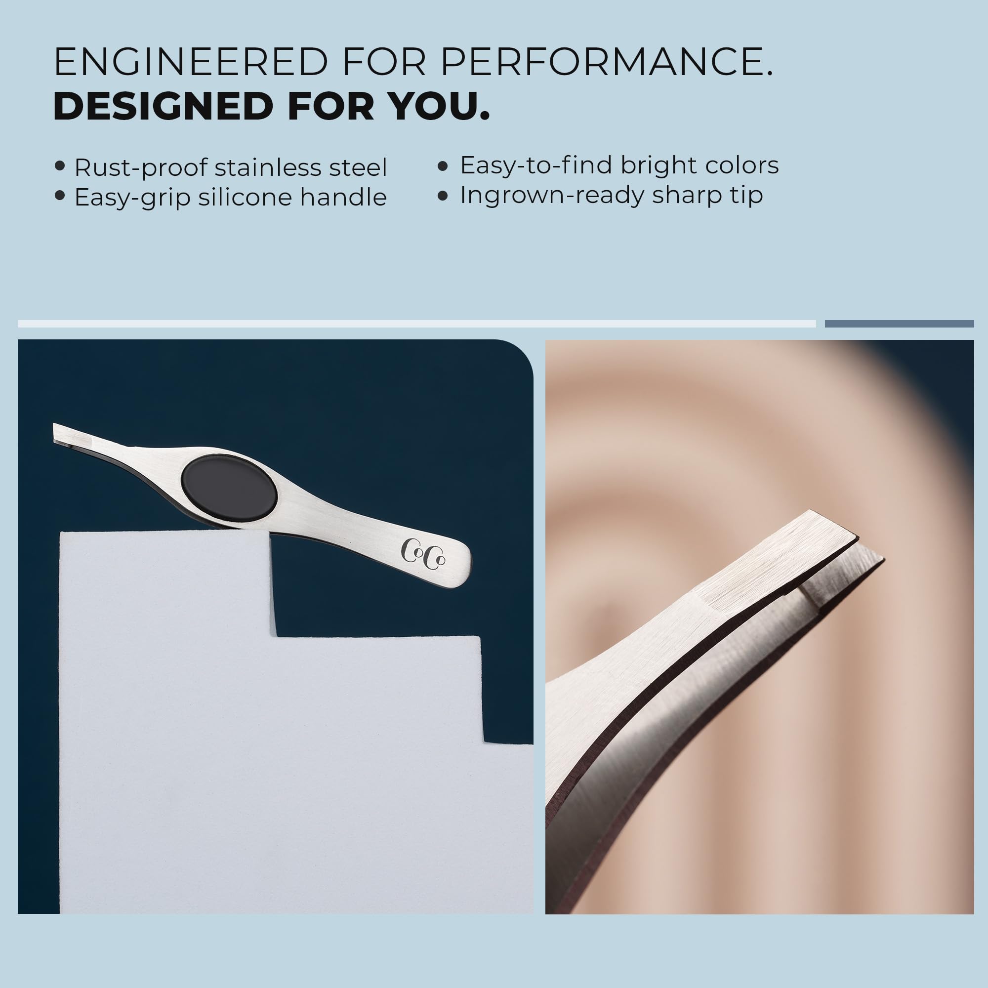 Coco's Closet multi-use tool for stray hairs and small grooming tasks