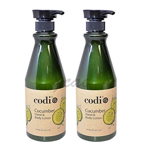 CODi cucumber hand & body lotion 750ml pack of 2 for daily, refreshing hydration