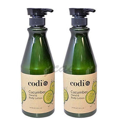 CODi cucumber hand & body lotion 750ml pack of 2 for daily, refreshing hydration