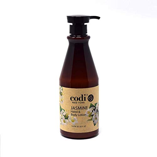 CODi Jasmine Lotion packaging with pump for easy dispensing