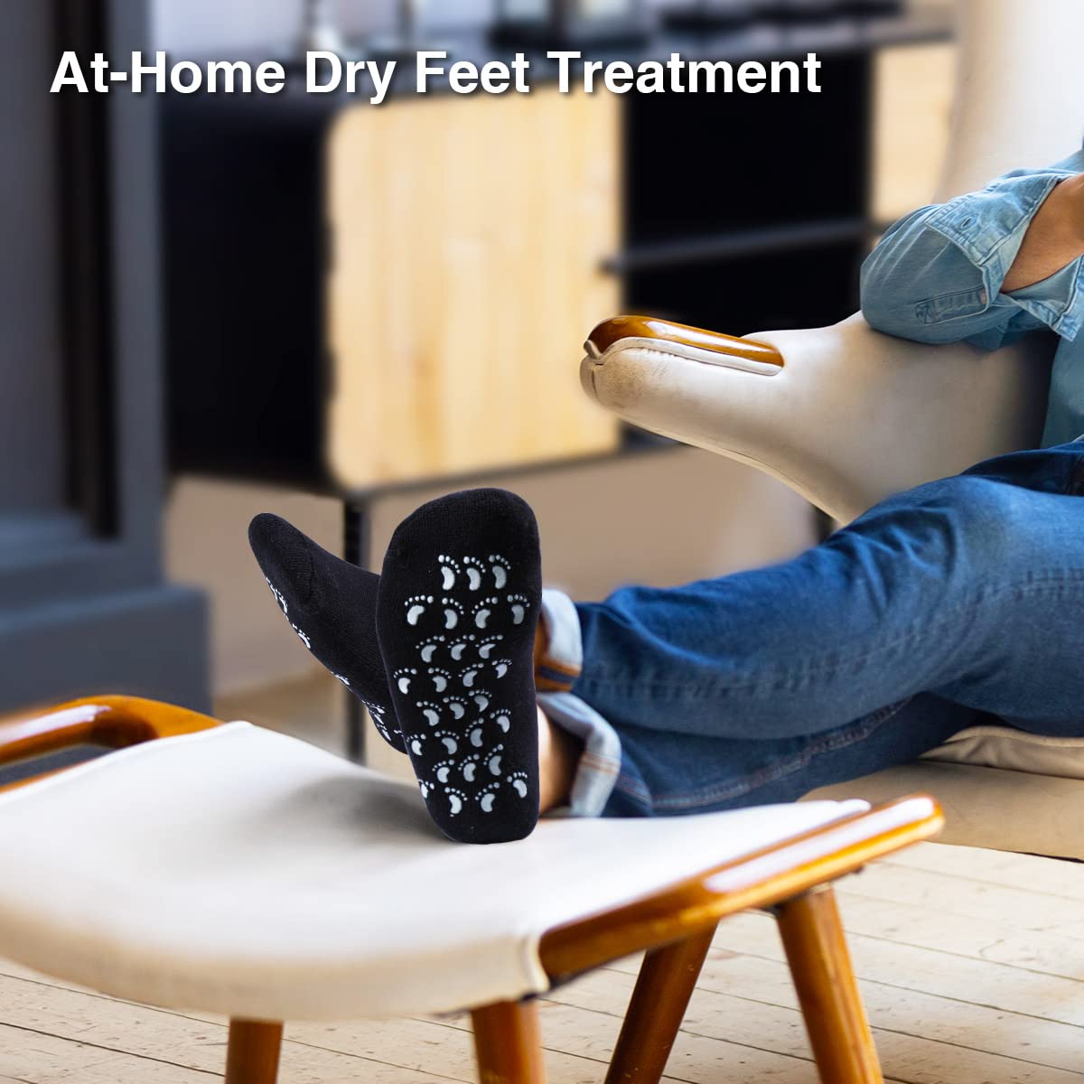 Codream at home spa treatment concept socks for convenient foot care