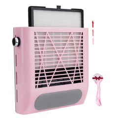 CoFashion nail dust collector front view showing strong suction for cleaner nails