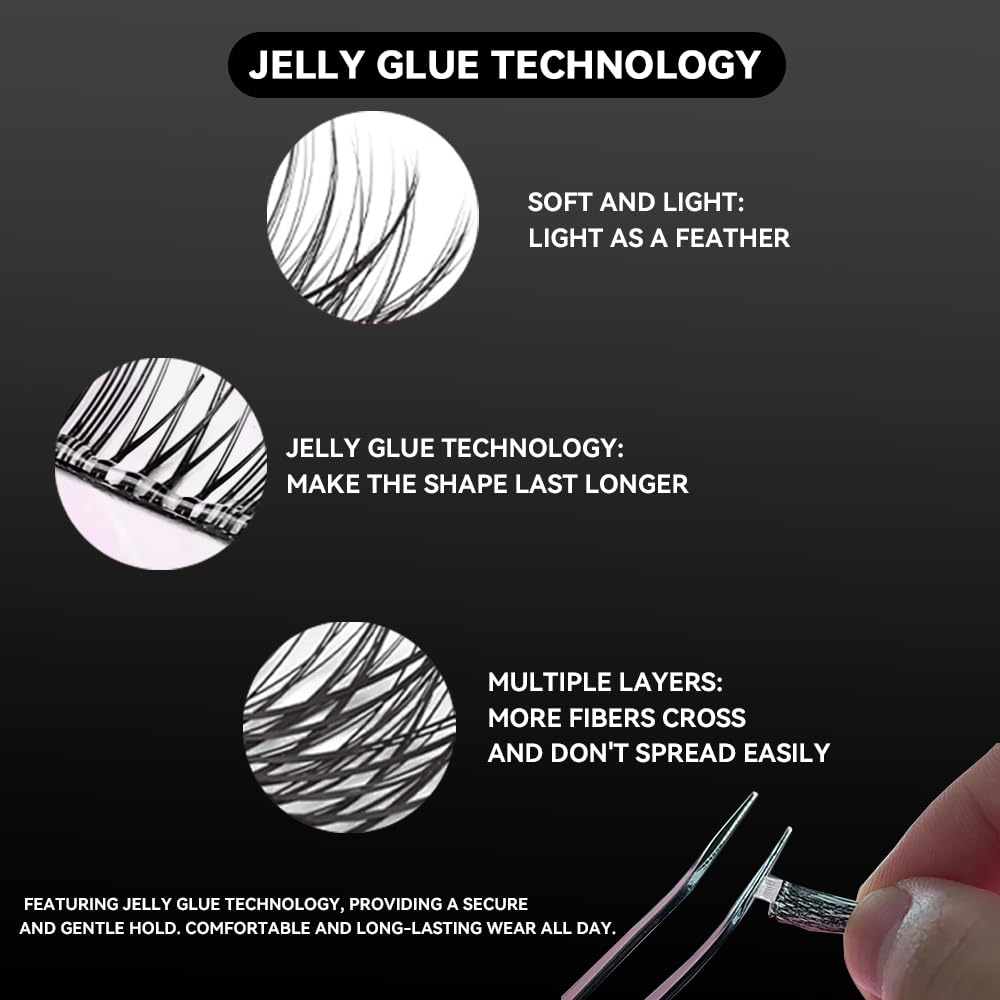 CoFier Wispy Lash Clusters Cotton Swabs help prep and touch up lashes with ease.