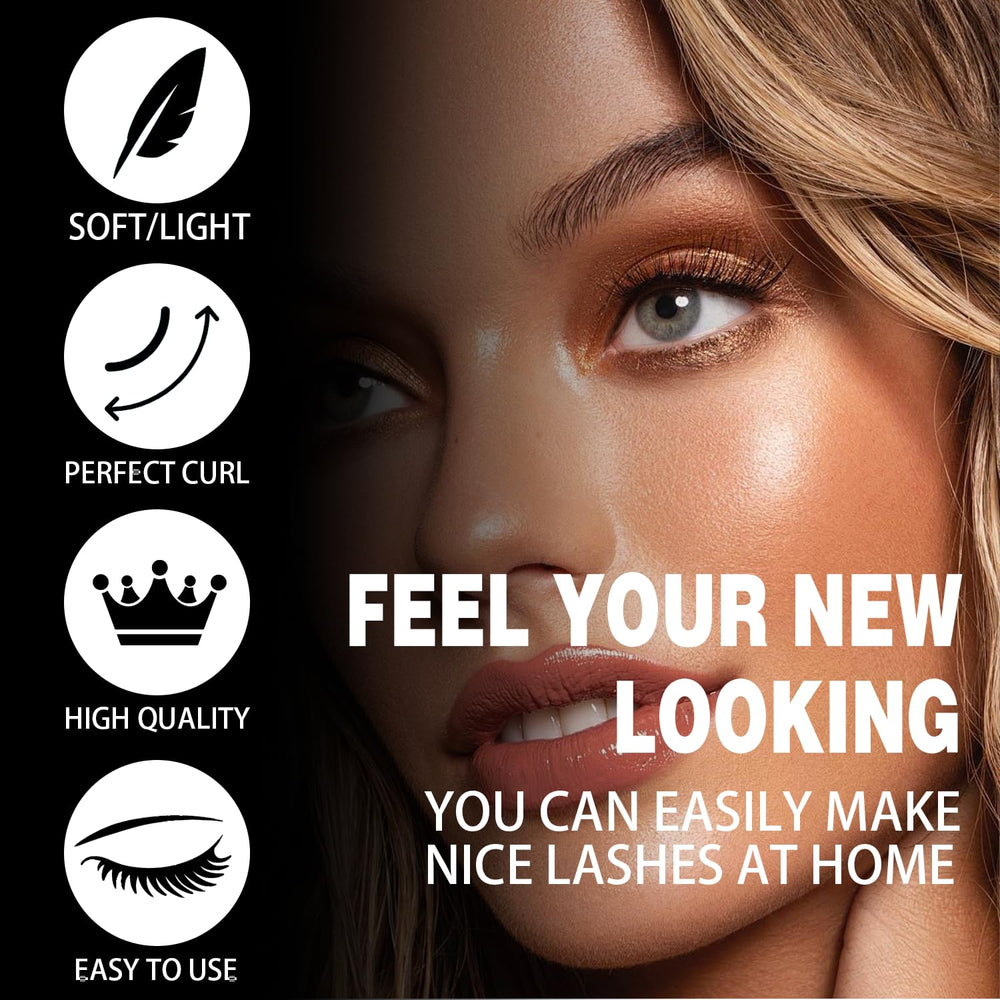 CoFier Wispy Lash Clusters deliver a natural fluffy look suitable for daily wear.