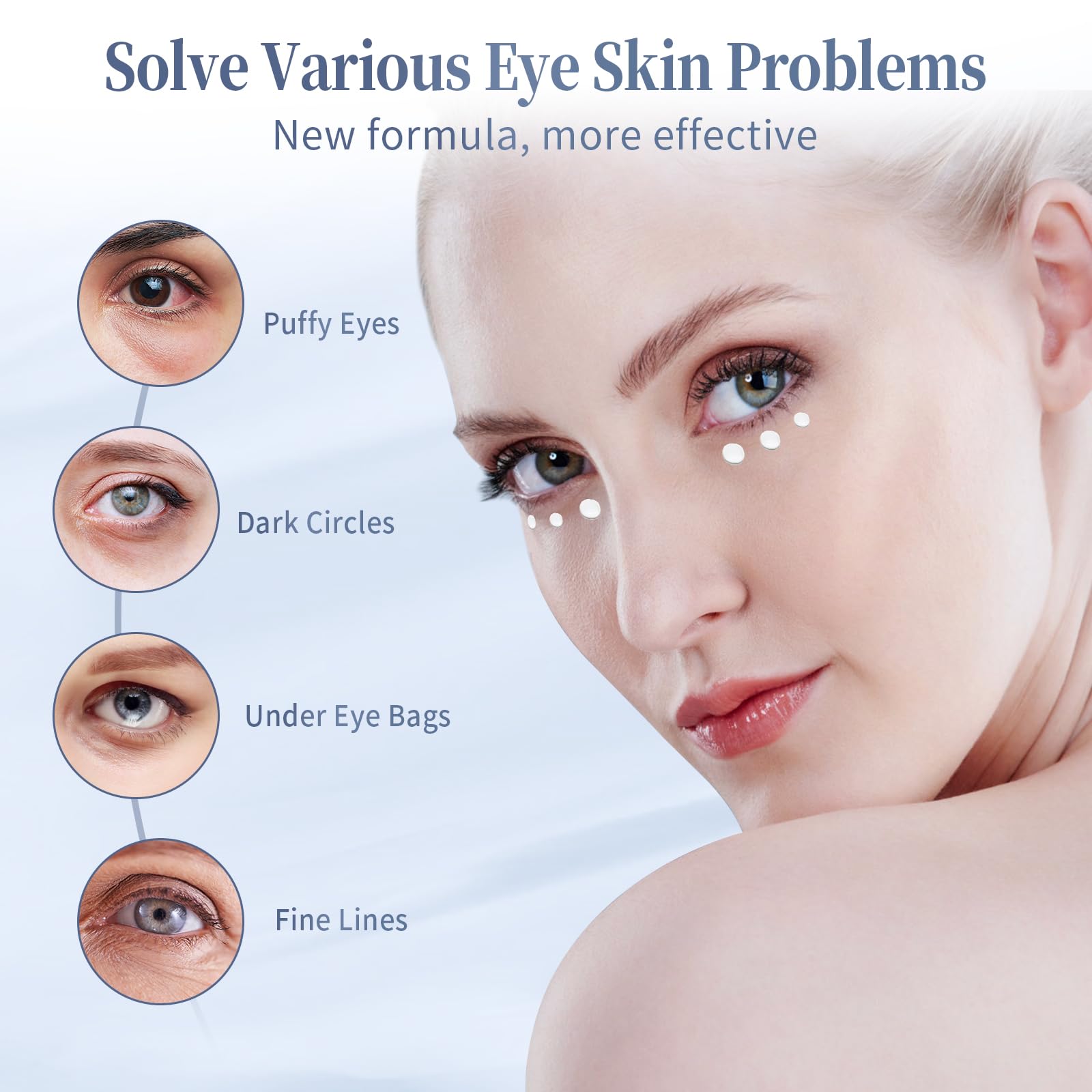 Coinore Retinol Under Eye Cream rosemary extract focus shows firming potential and refreshed eye area