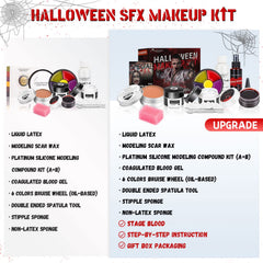 COKOHAPPY Halloween SFX kit fake blood spray for dramatic gore accents.