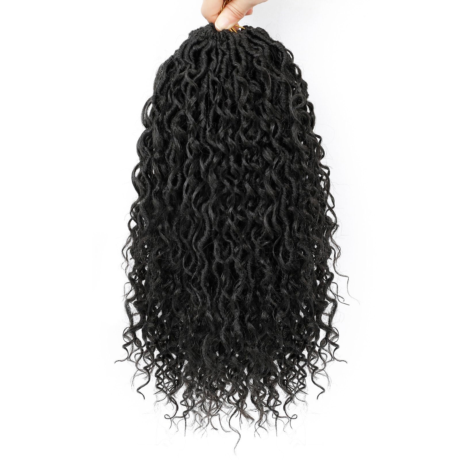 Col Bling Goddess Locs 14inch 1B color matches a wide range of outfits