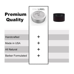 ColdLabel Wolfin Pomade bottle on display for everyday hold