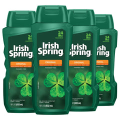 Colgate Irish Spring Original men bottle front view showing lasting freshness